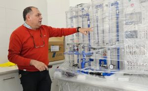 Se realizó una reunión con estudiantes de la Escuela Industrial N°1 de Caleta Olivia