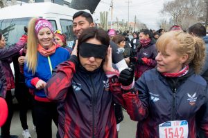 Una corrida atlética por la inclusión de las personas con discapacidad