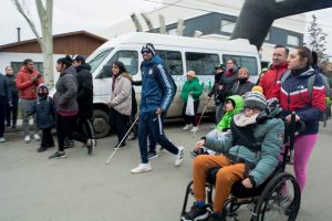 Una corrida atlética por la inclusión de las personas con discapacidad