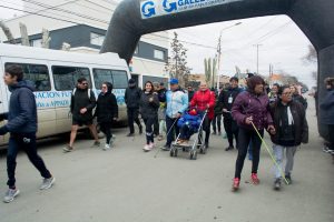 Una corrida atlética por la inclusión de las personas con discapacidad