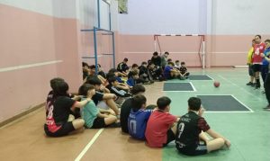 Se realizó una exhibición de deportes adaptados para personas ciegas y con disminución visual