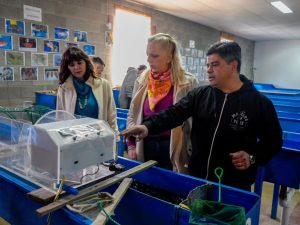 Producción acompañó la inauguración de la Sala de Procesamiento Itícola en Piedra Buena