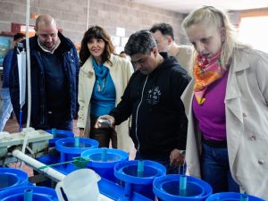 Producción acompañó la inauguración de la Sala de Procesamiento Itícola en Piedra Buena