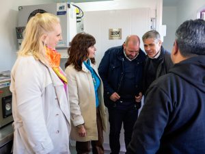 Producción acompañó la inauguración de la Sala de Procesamiento Itícola en Piedra Buena