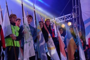 Santa Cruz dijo presente en la apertura de los Juegos Evita 2023