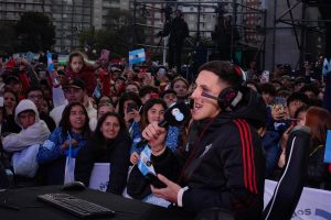Santa Cruz dijo presente en la apertura de los Juegos Evita 2023