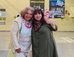 La presidenta del CPE visitó la Escuela Primaria Provincial N°53 de Las Heras