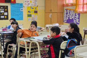 La presidenta del CPE visitó la Escuela Primaria Provincial N°53 de Las Heras