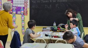 La presidenta del CPE visitó la Escuela Primaria Provincial N°53 de Las Heras