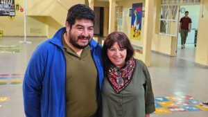 La presidenta del CPE visitó la Escuela Primaria Provincial N°53 de Las Heras