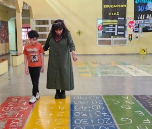 La presidenta del CPE visitó la Escuela Primaria Provincial N°53 de Las Heras