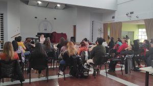 Educación concretó un Taller de Piano a cargo de María del Carmen Calleja