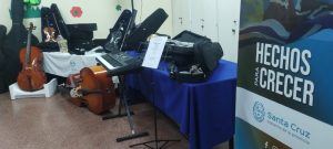 Entregaron instrumentos musicales a la Escuela Provincial de Música Re Si