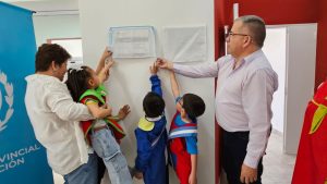 Se inauguró la ampliación del Jardín de Infantes N°69 de Las Heras