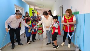 Se inauguró la ampliación del Jardín de Infantes N°69 de Las Heras