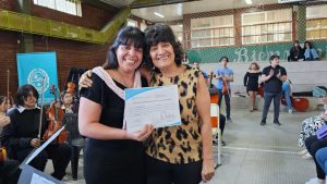 Educación entregó instrumentos musicales y certificados docentes en Puerto Deseado