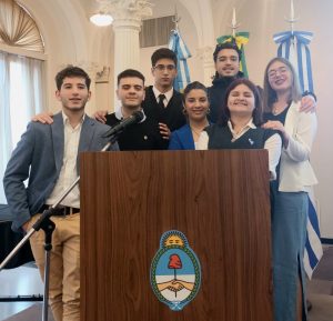 Santa Cruz participó del 6° Encuentro Internacional del Parlamento Juvenil Mercosur