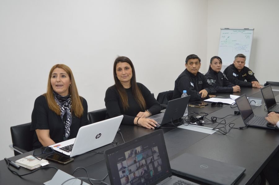 Se concretó una reunión con la Policía de Santa Cruz para la implementación del Sistema SARHA