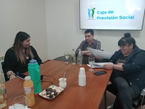 Se realizó un acto con concursantes del 1° Concurso Provincial de la Carrera Previsional de la Caja de Previsión Social