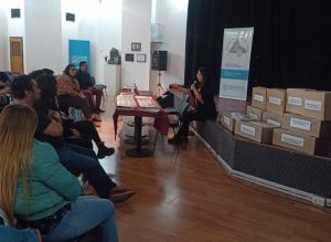 Entregaron kits de materiales para las instituciones educativas y presentaron un Cancionero Intercultural