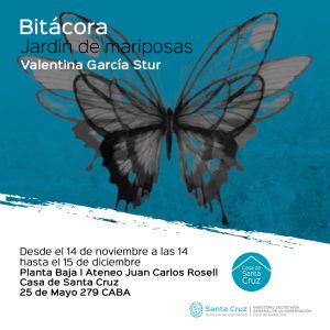 Se presentará “Bitácora: Jardín de Mariposas” de Valentina García Stur