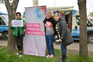 Salud realizó un operativo sanitario y recibió un reconocimiento en la Marcha Provincial del Orgullo