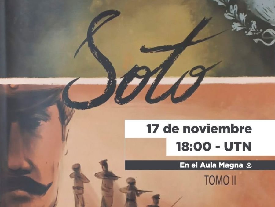 Invitan a la presentación del tomo II del Cómic Soto “Cazando peones en las estepas”