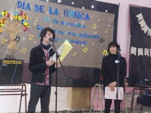 Estudiantes del IPESCO celebraron el Día de la Música