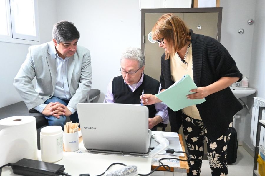 Se realizaron ecografías en el Centro de Salud N° 9 de Río Gallegos