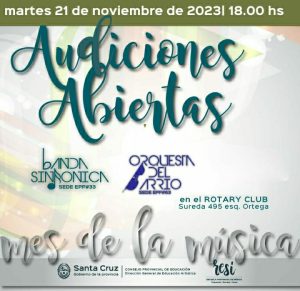 La Escuela Re Si llevará adelante distintos conciertos en la Semana de la Música
