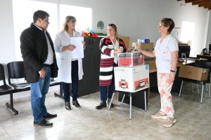 Se concretó una importante entrega de insumos en el Centro de Salud “Dr. Hector Bitti” de Piedra Buena