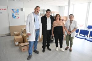 Se concretó una nueva entrega de insumos en Pico Truncado