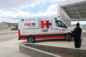 Se concretó una nueva entrega de insumos en Pico Truncado