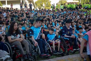Santa Cruz dijo presente en la apertura de los Juegos Epade y ParaEpade 2023
