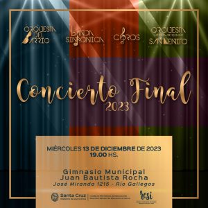La Escuela Provincial de Música Re Si celebra un fin de año espectacular a pura música