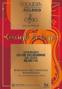 La Escuela Provincial de Música Re Si celebra un fin de año espectacular a pura música