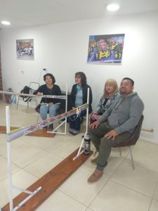 Se realizó la Muestra Anual 2023 del Taller de Telar Tehuelche