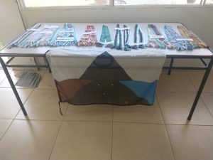 Se realizó la Muestra Anual 2023 del Taller de Telar Tehuelche