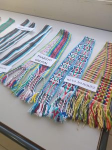 Se realizó la Muestra Anual 2023 del Taller de Telar Tehuelche