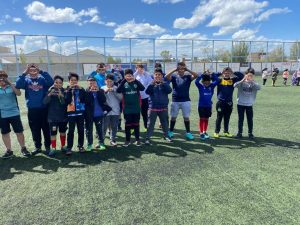 Más de 300 estudiantes participaron de un encuentro de prácticas corporales en Río Gallegos