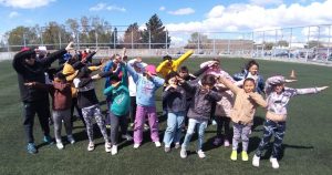 Más de 300 estudiantes participaron de un encuentro de prácticas corporales en Río Gallegos