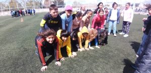 Más de 300 estudiantes participaron de un encuentro de prácticas corporales en Río Gallegos