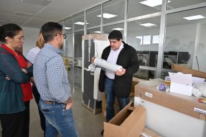 Salud concretó una nueva entrega de insumos en Piedra Buena