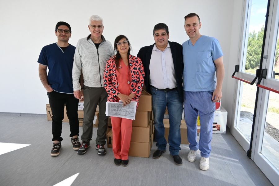 Salud llevó adelante una nueva entrega de insumos en Gobernador Gregores