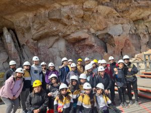 Estudiantes de la Escuela Primaria N°23 de Cañadón Seco llevaron adelante una salida educativa