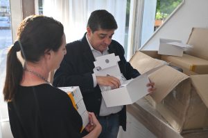 Se realizó entrega de equipamiento en el Hospital de Perito Moreno