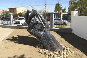 Se inauguró la obra “Vuelo de Libertad” en la Escuela Primaria N°44 de Río Gallegos