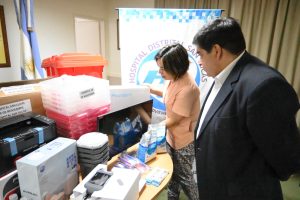 Se entregaron elementos para la atención en el Hospital de 28 de Noviembre