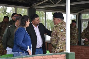 La cartera Sanitaria acompañó el cambio de autoridades del Hospital Militar Río Gallegos