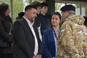 La cartera Sanitaria acompañó el cambio de autoridades del Hospital Militar Río Gallegos